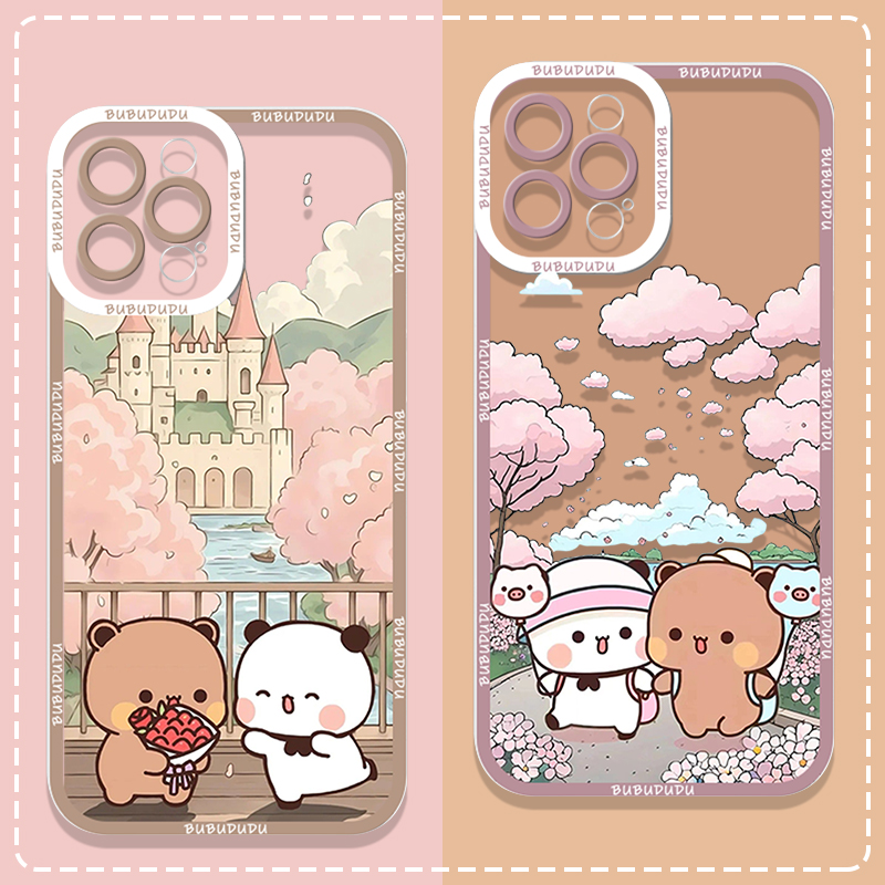 Phone Cases Clear - غطاء هاتف شفاف لطيف بتصميم BUBU