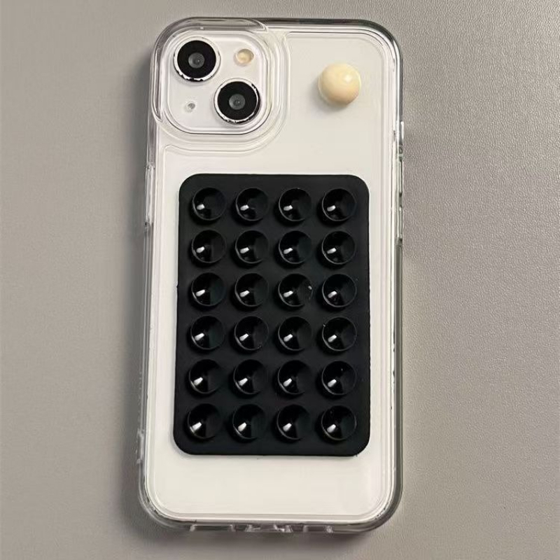Phone Cases Video - حامل هاتف سيليكون لاصق بقاعدة شفط