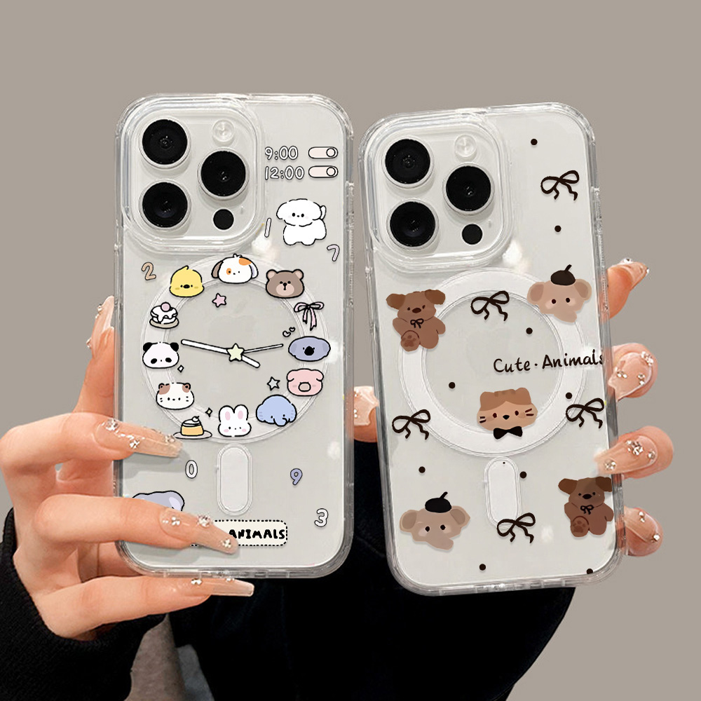 Cute Cartoon Case - حافظة لهاتف سامسونج S24 FE S25