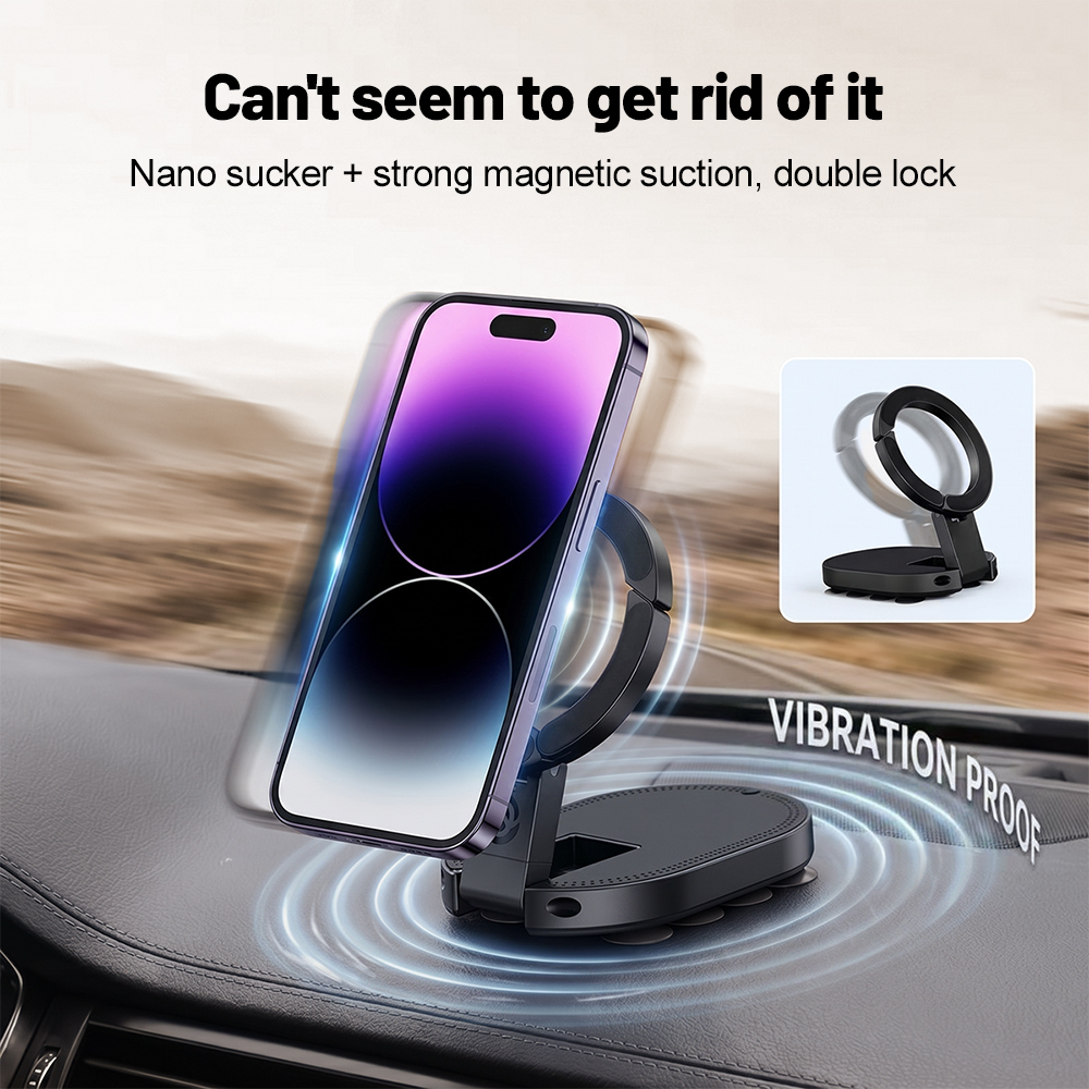 Phone Cases Video - 360 ° حامل هاتف مغناطيسي دوار