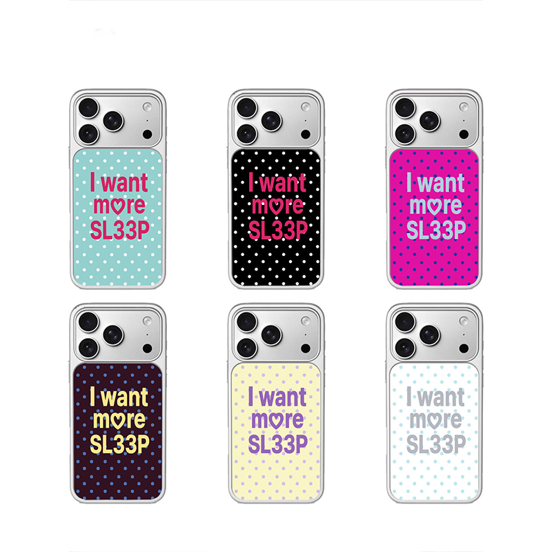 Phone Cases Personalised - غطاء هاتف إيبوكسي مخصص بنقشة البولكا