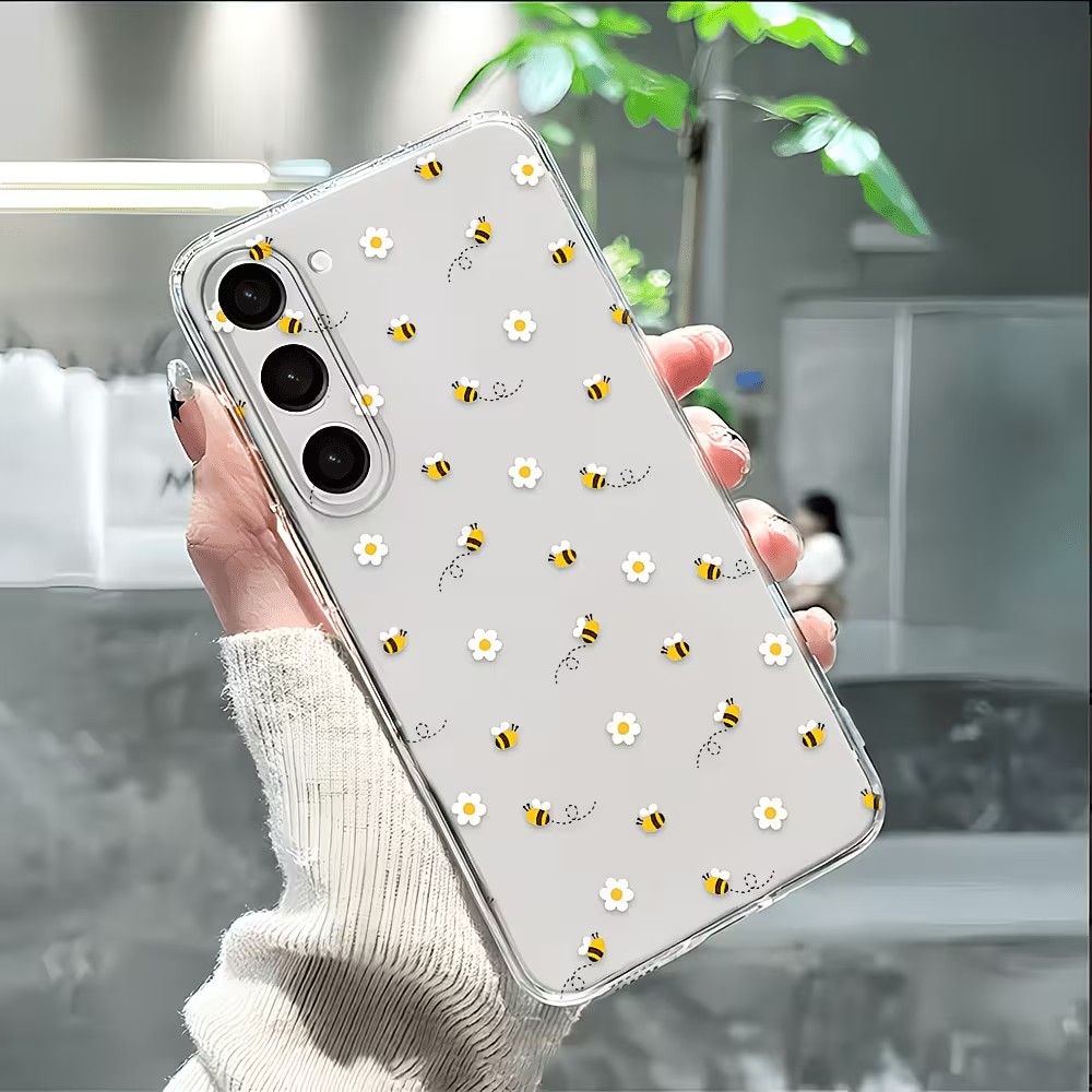 Phone Cases Transparent - غطاء هاتف شفاف من مادة TPU