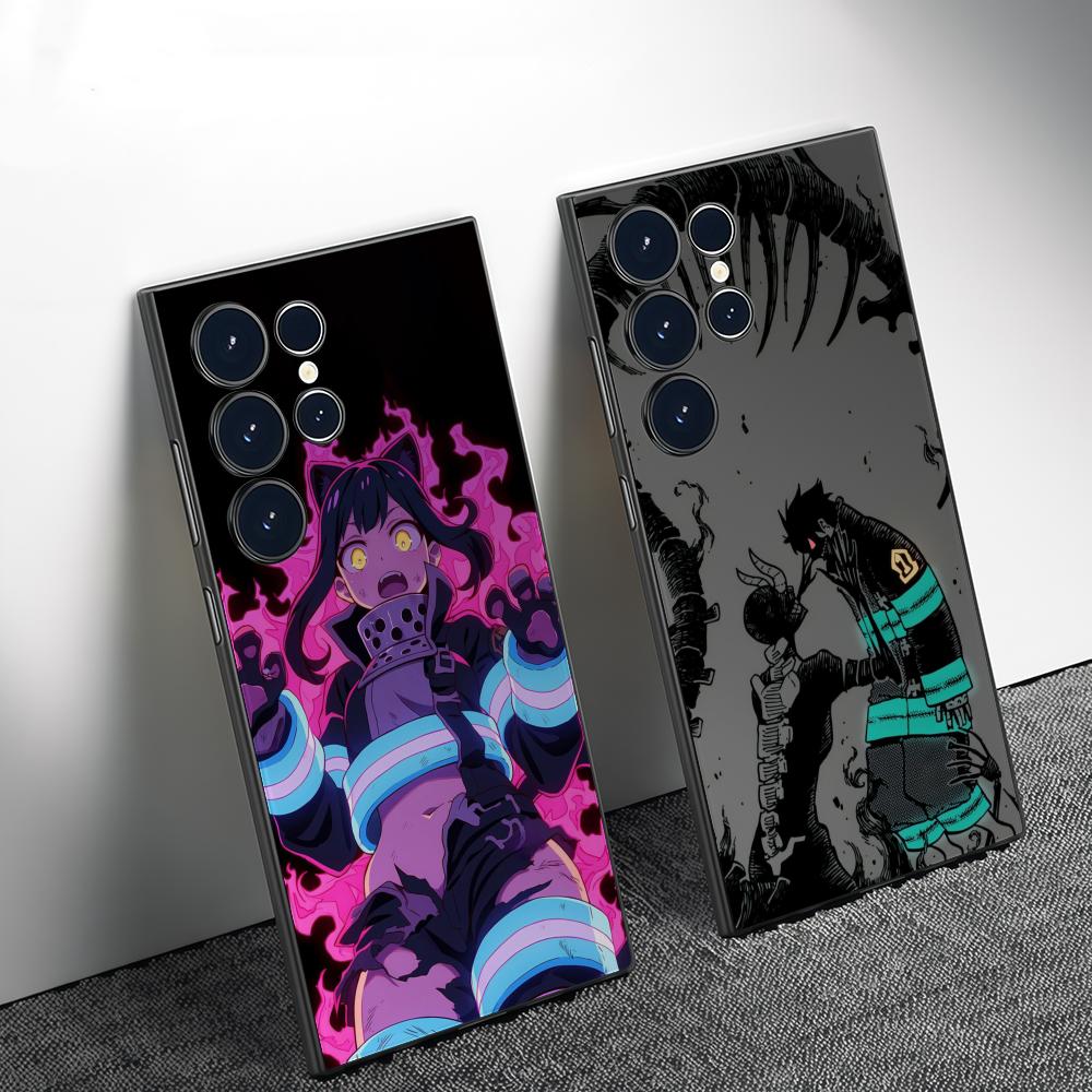 Phone Cases Galaxy S23 - حافظة هاتف أنيمي F-Fire Force لهواتف