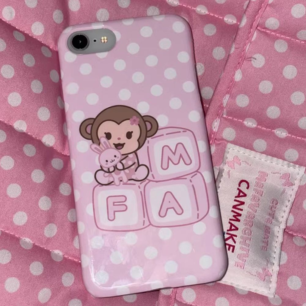 Cute Cartoon Case - غطاء هاتف كوري كرتوني لطيف بتصميم