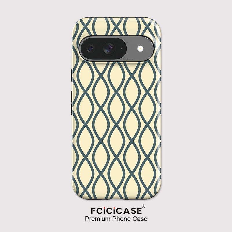 Phone Cases Google Pixel 10 Pro - غطاء هاتف أنيق بتصميم مخطط من