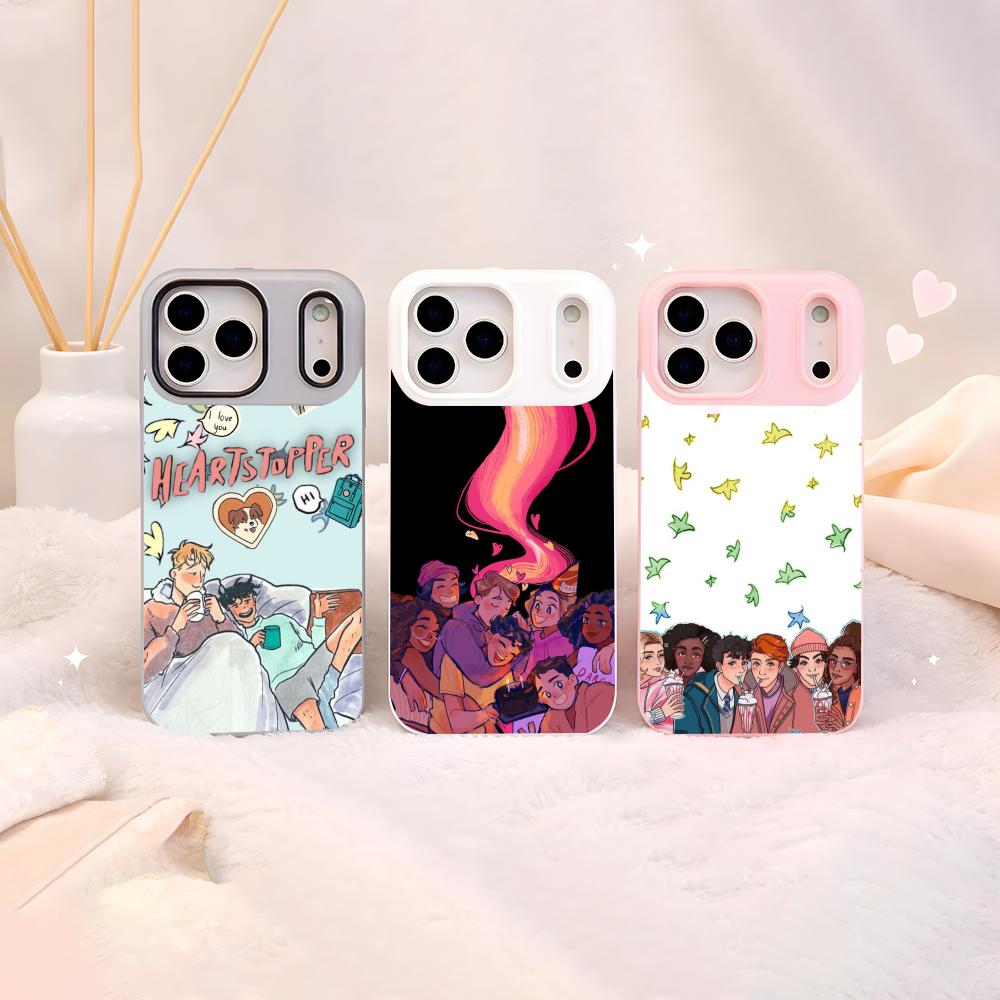 Phone Cases Clear - جراب هاتف bl series Heartstopper شفاف