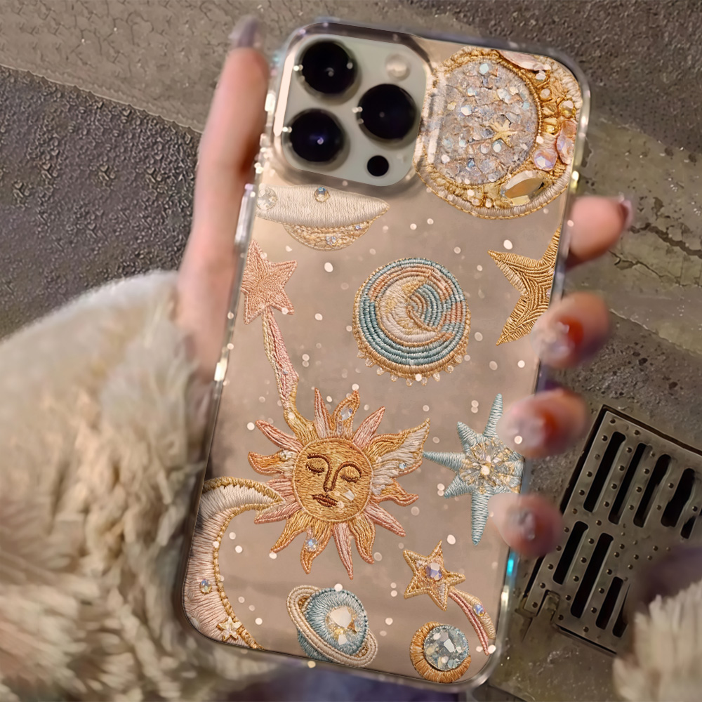 جراب هاتف شفاف بتصميم نجوم وقم - مراجعة Phone Cases Transparent وسعره