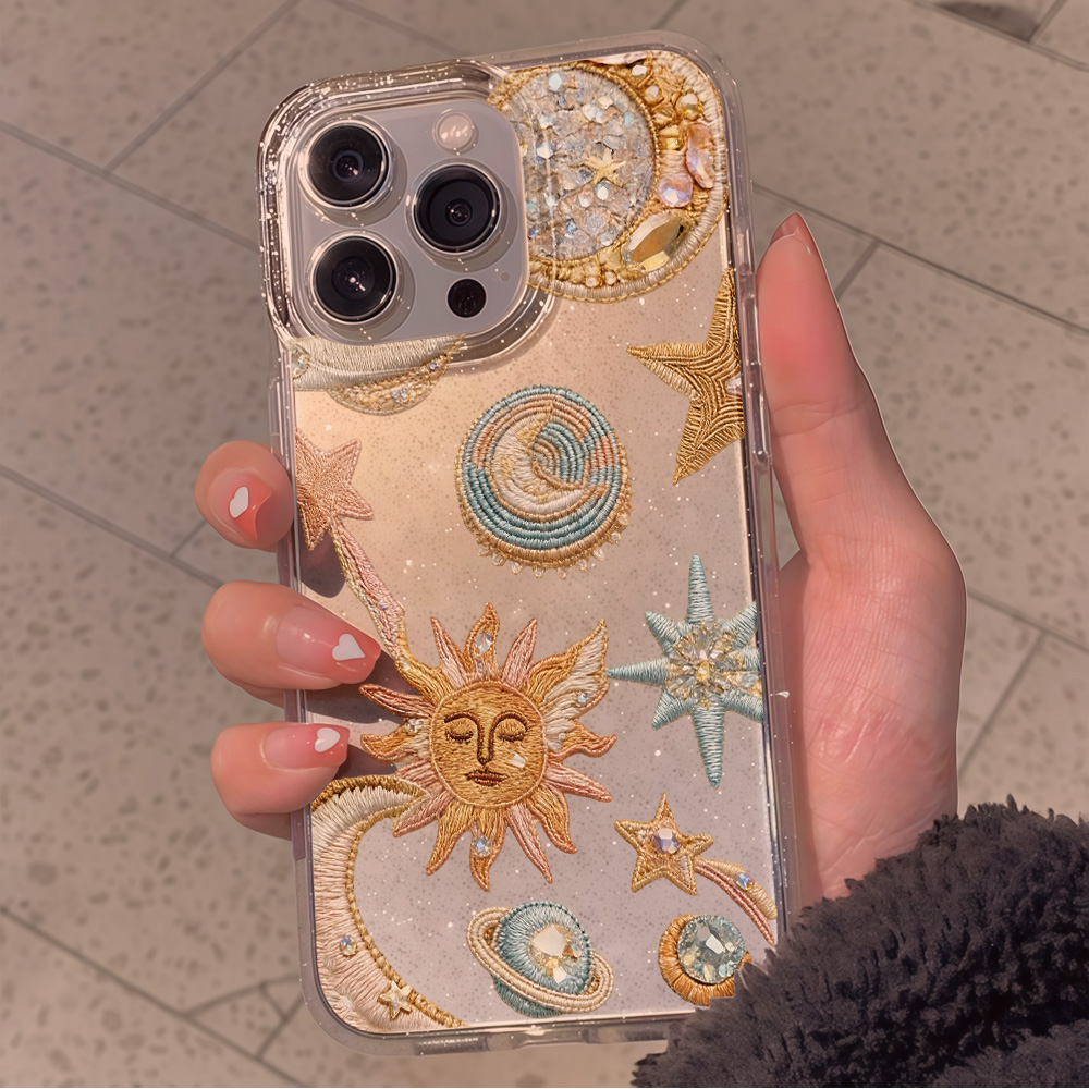 جراب هاتف شفاف بتصميم نجوم وقم - مراجعة Phone Cases Transparent وسعره