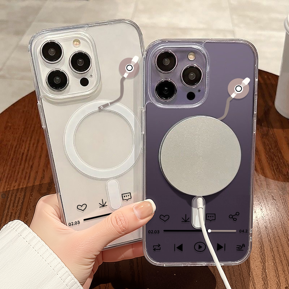 حافظة شاحن لاسلكي Magsafe لهات - مراجعة Clear Magsafe Case وسعره