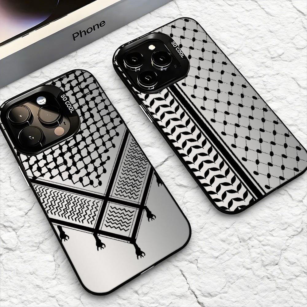 غطاء هاتف بتصميم الكوفية الفلس - مراجعة Phone Cases Iphone 13 وسعره