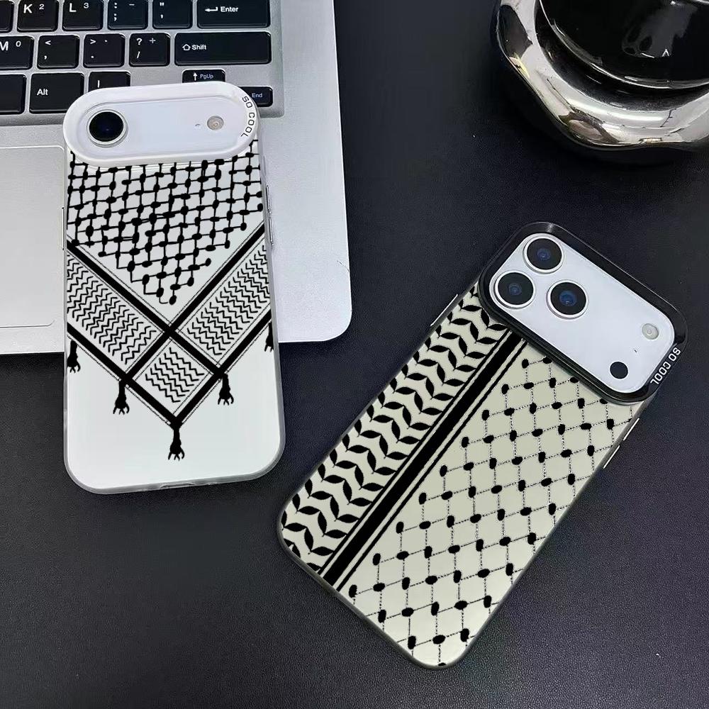 غطاء هاتف بتصميم الكوفية الفلس - مراجعة Phone Cases Iphone 13 وسعره