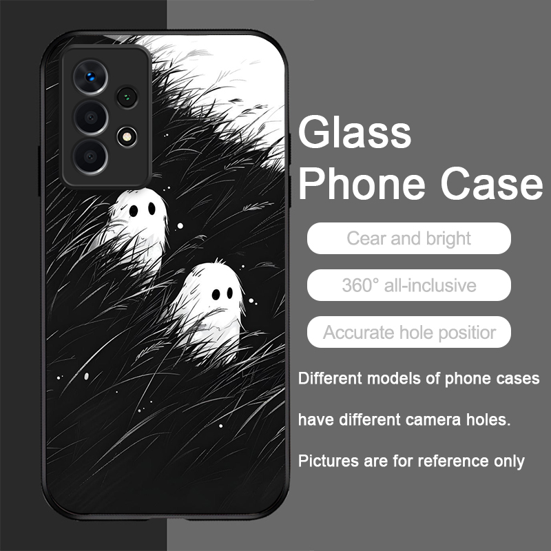 مضحك شبح مجردة الفن نمط الزجاج - مراجعة Phone Cases For Samsung S21 5G وسعره