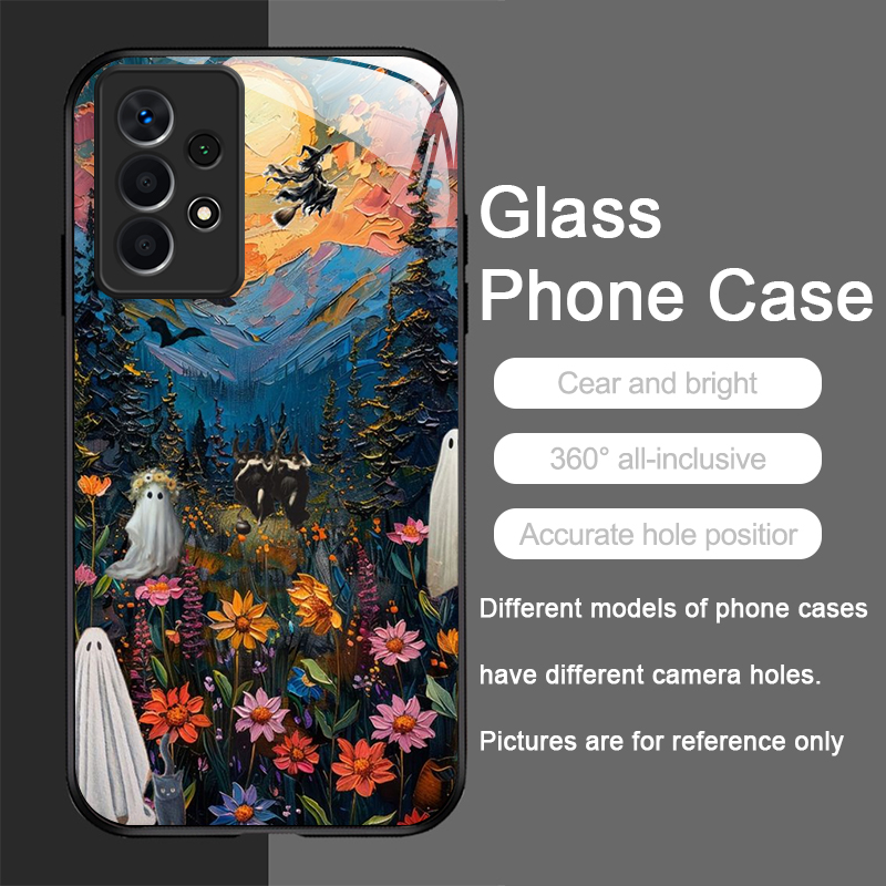 مضحك شبح مجردة الفن نمط الزجاج - مراجعة Phone Cases For Samsung S21 5G وسعره