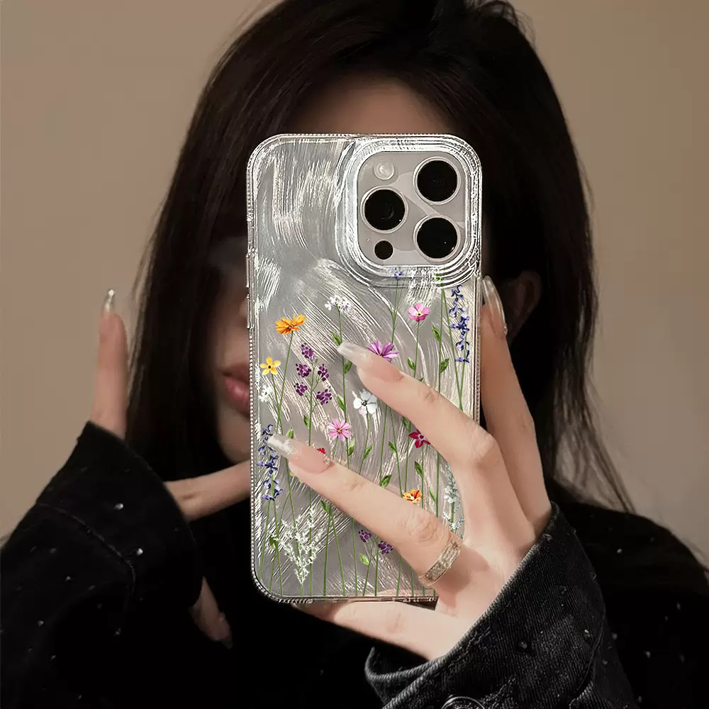 غطاء هاتف شفاف بتصميم زهور بري - مراجعة Phone Cases Clear وسعره