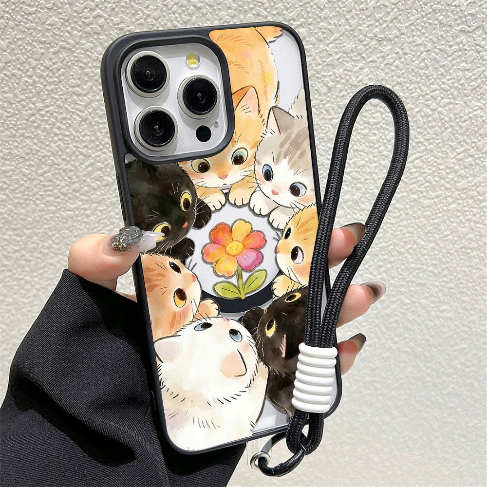جراب هاتف شفاف بتصميم زهور وإط - مراجعة Phone Cases Transparent وسعره