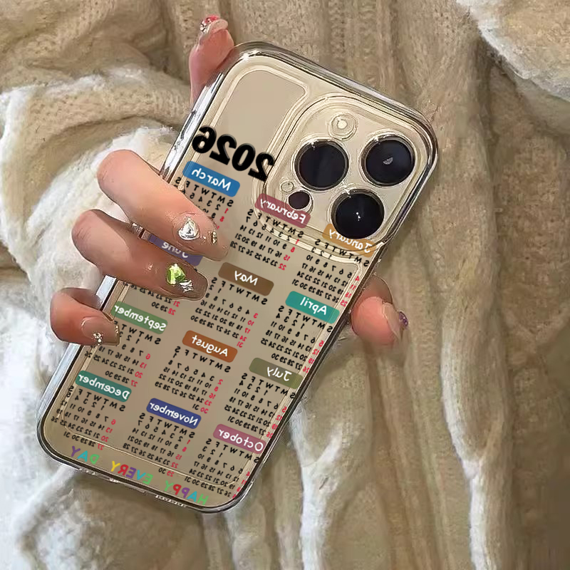 2026 التقويم أشعة الشمس اللوحة - مراجعة Phone Cases Transparent وسعره