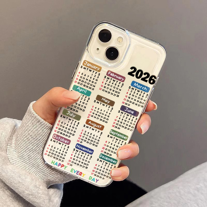 2026 التقويم أشعة الشمس اللوحة - مراجعة Phone Cases Transparent وسعره