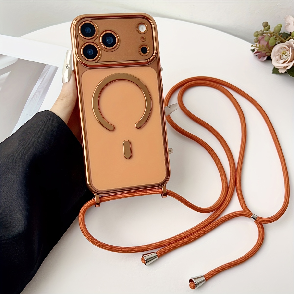 الفاخرة قلادة الحبل حبل الحبل  - مراجعة Clear Magsafe Case وسعره