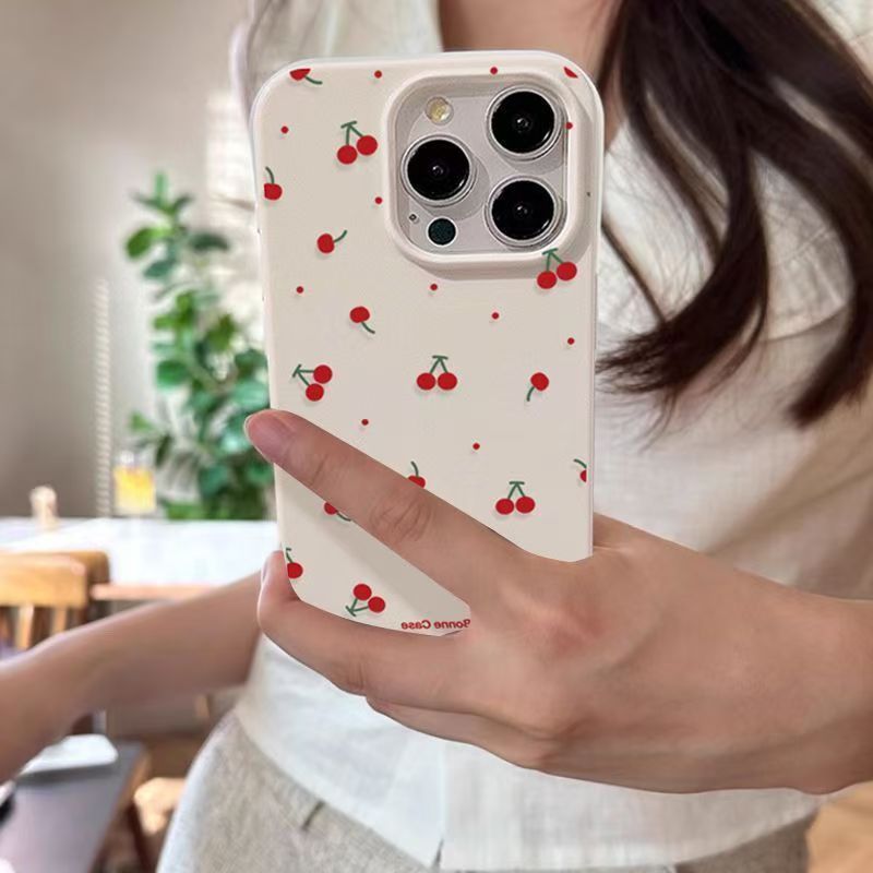 لطيف الكرتون الكرز Lichee نمط  - مراجعة Cute Cartoon Case وسعره
