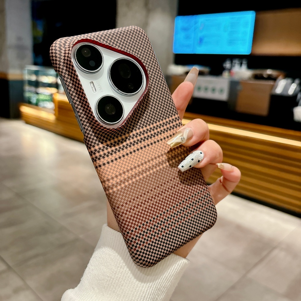 غطاء هاتف فاخر من ألياف الكربو - مراجعة Huawei Pura 70 وسعره