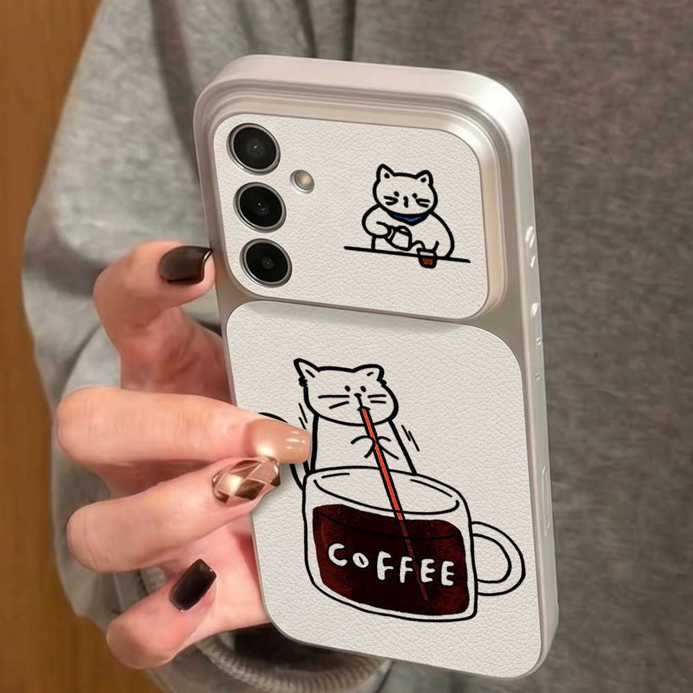 جراب هاتف بتصميم قطة لطيفة وقه - مراجعة Phone Cases Galaxy S23 وسعره