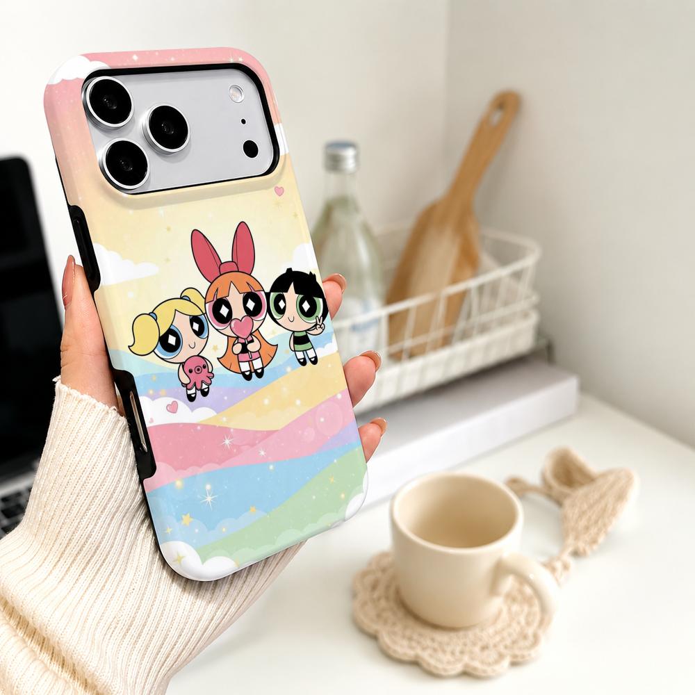 غطاء هاتف أنمي P-Powerpuff Gir - مراجعة Phone Cases Girls وسعره