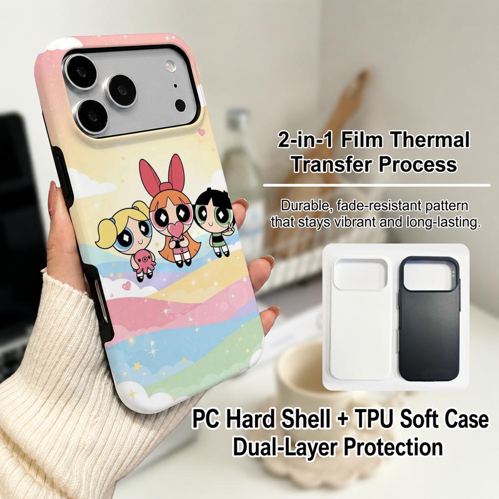 غطاء هاتف أنمي P-Powerpuff Gir - مراجعة Phone Cases Girls وسعره