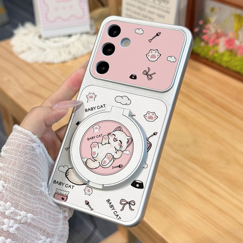جراب هاتف بتصميم قطة كرتونية ل - مراجعة Cute Cartoon Case وسعره