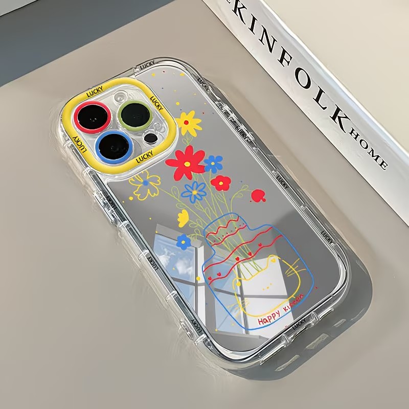 غطاء هاتف ناعم بتصميم مرآة على - مراجعة Phone Cases Iphone 13 وسعره