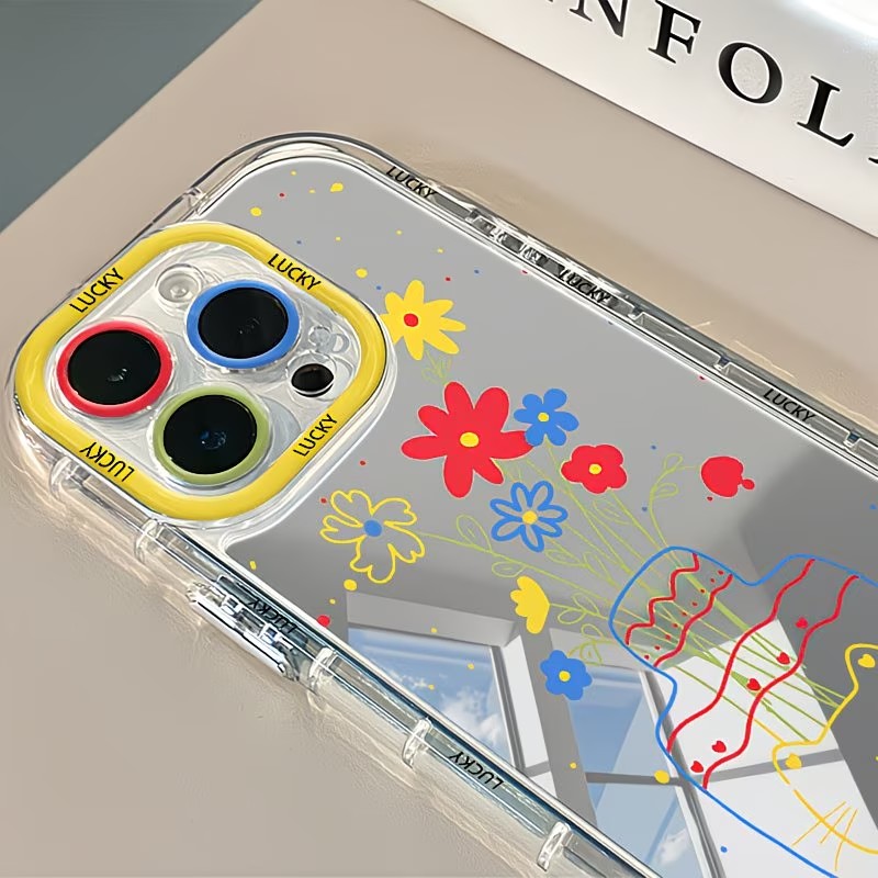 غطاء هاتف ناعم بتصميم مرآة على - مراجعة Phone Cases Iphone 13 وسعره