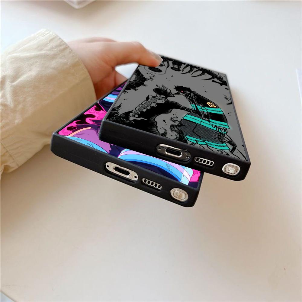 حافظة هاتف أنيمي F-Fire Force  - مراجعة Phone Cases Galaxy S23 وسعره