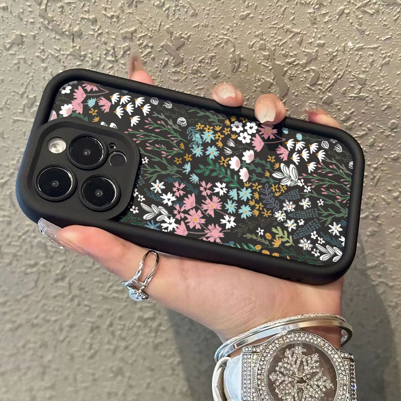 جراب هاتف وردي بنمط زهور الخيز - مراجعة Phone Cases Iphone 13 وسعره