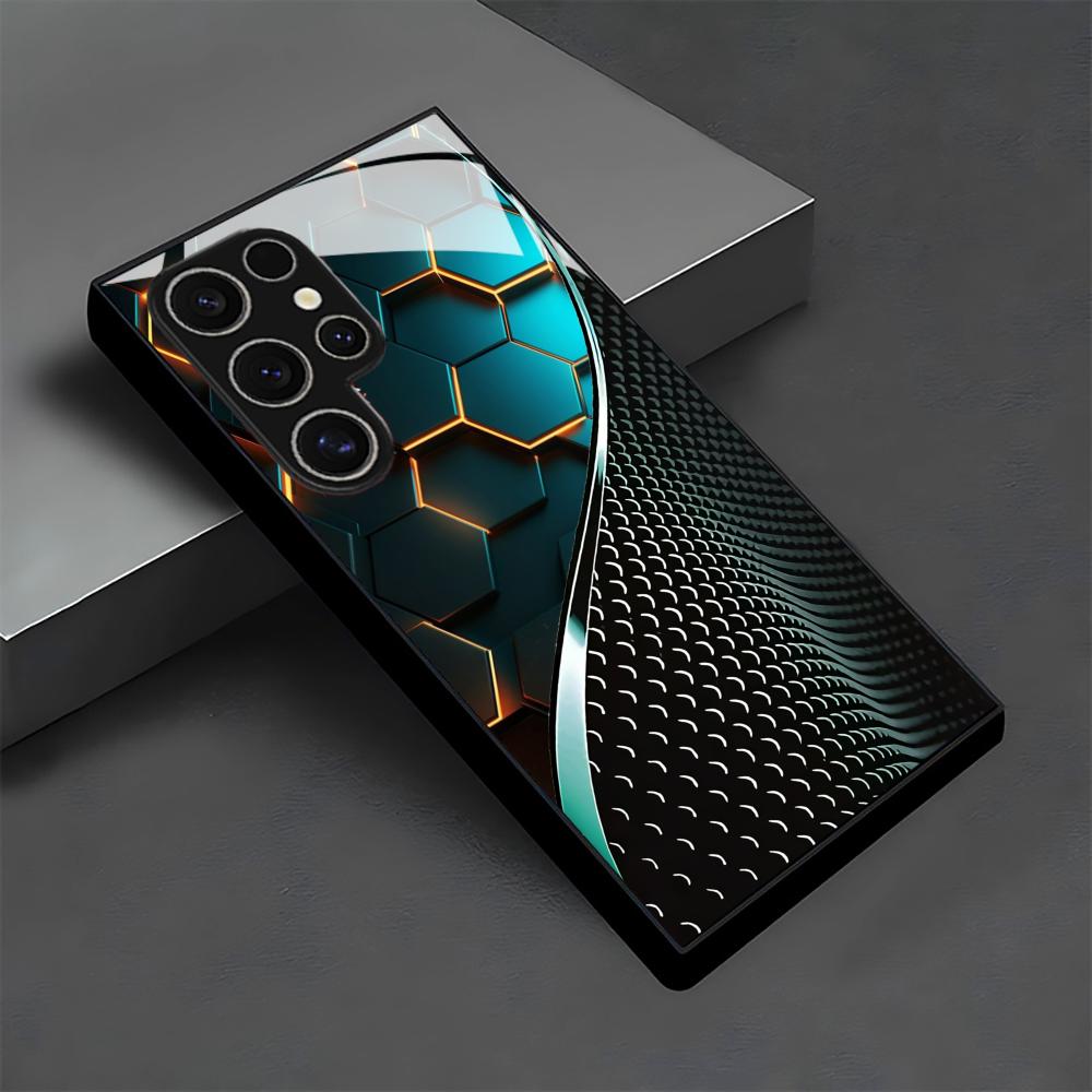 جراب هاتف زجاجي بتصميم خشبي إب - مراجعة Phone Cases For Samsung S21 5G وسعره