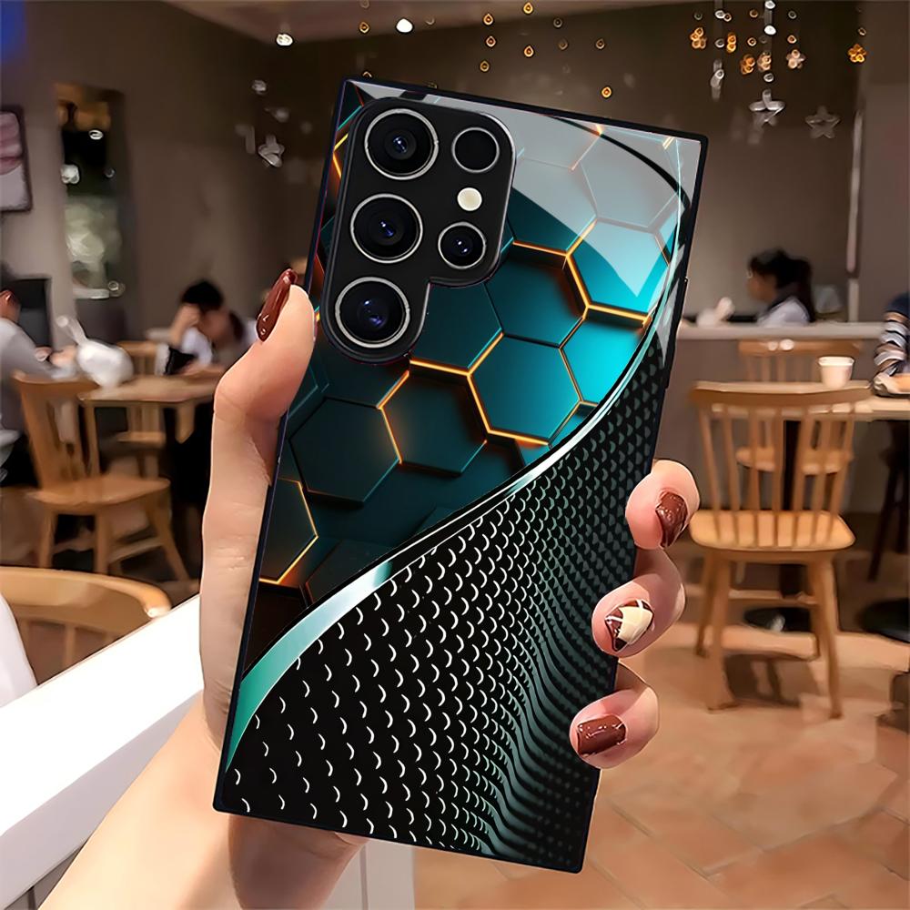 جراب هاتف زجاجي بتصميم خشبي إب - مراجعة Phone Cases For Samsung S21 5G وسعره