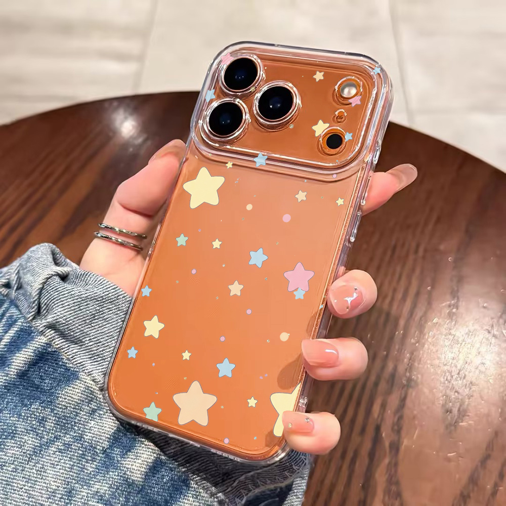 غطاء هاتف شفاف بتصميم النجوم ا - مراجعة Phone Cases Clear وسعره