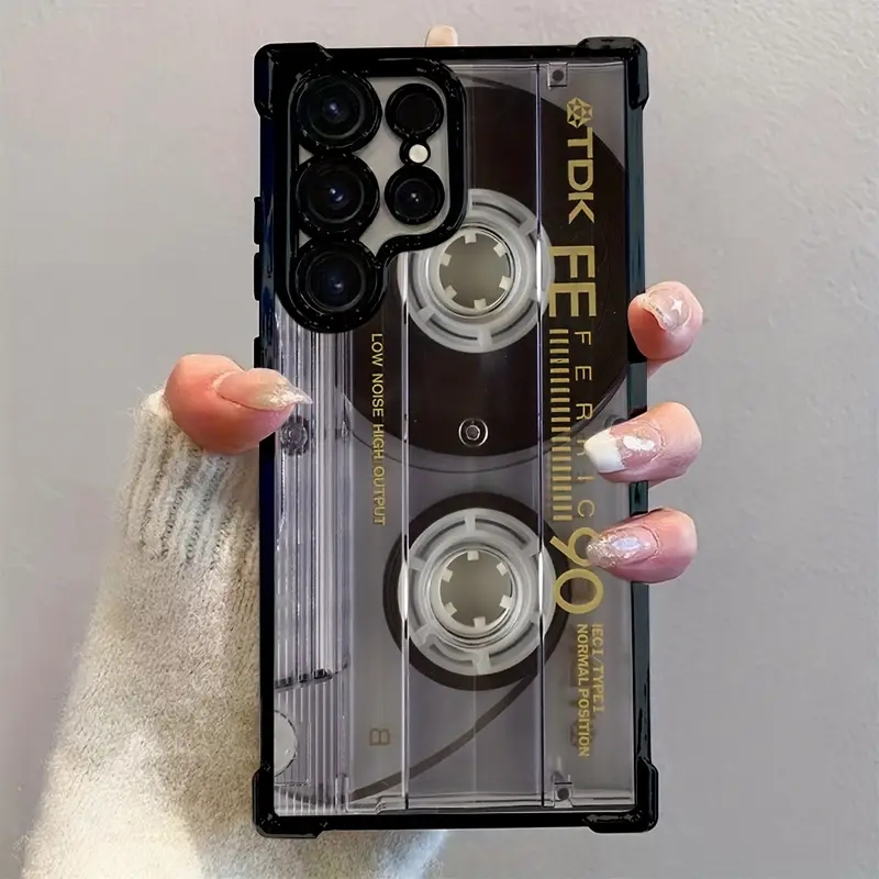 جراب هاتف ناعم بتصميم كاسيت عت - مراجعة Phone Cases For Samsung S21 5G وسعره