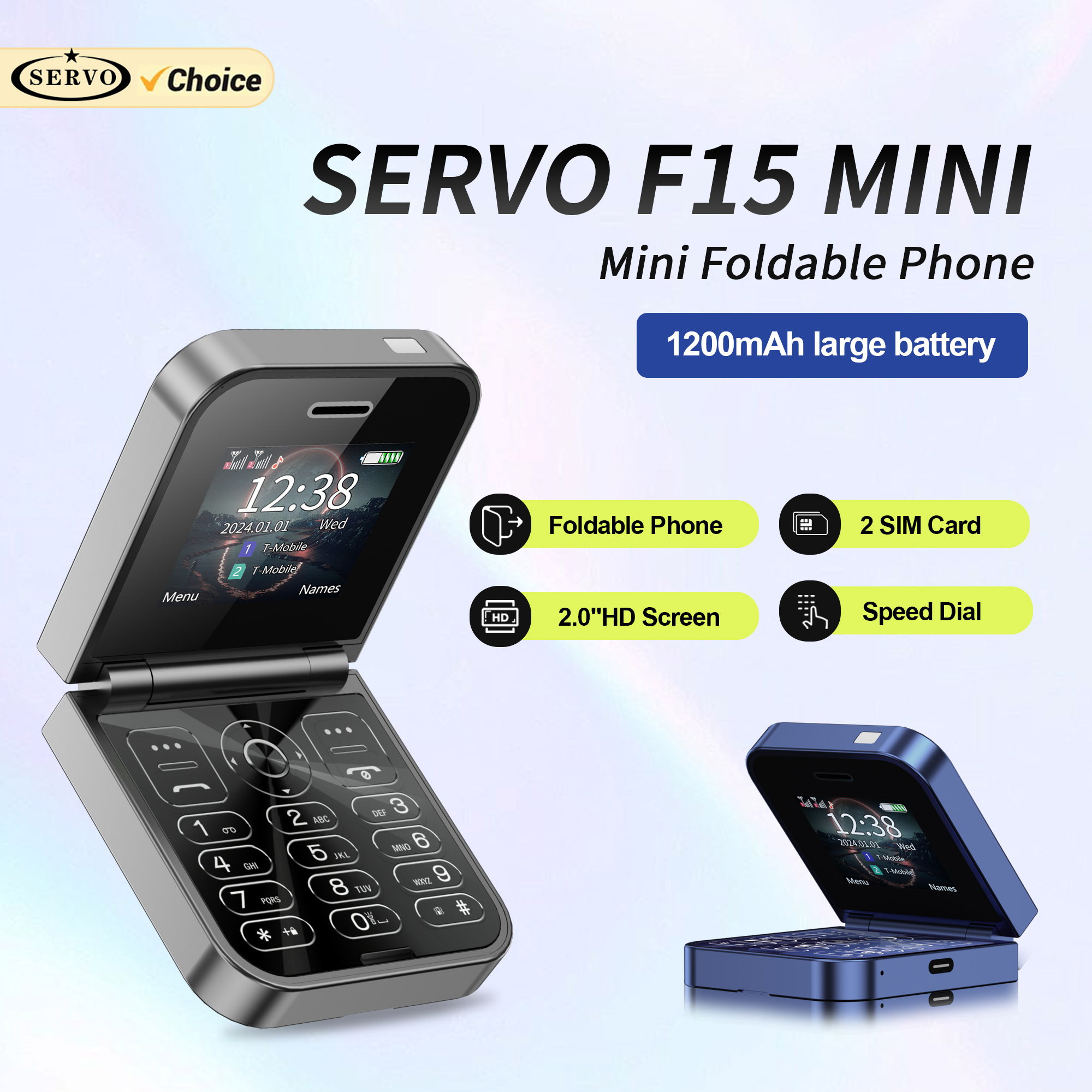 سيرفو F15 هاتف محمول صغير الحج - مراجعة Phone Cases Verizon وسعره