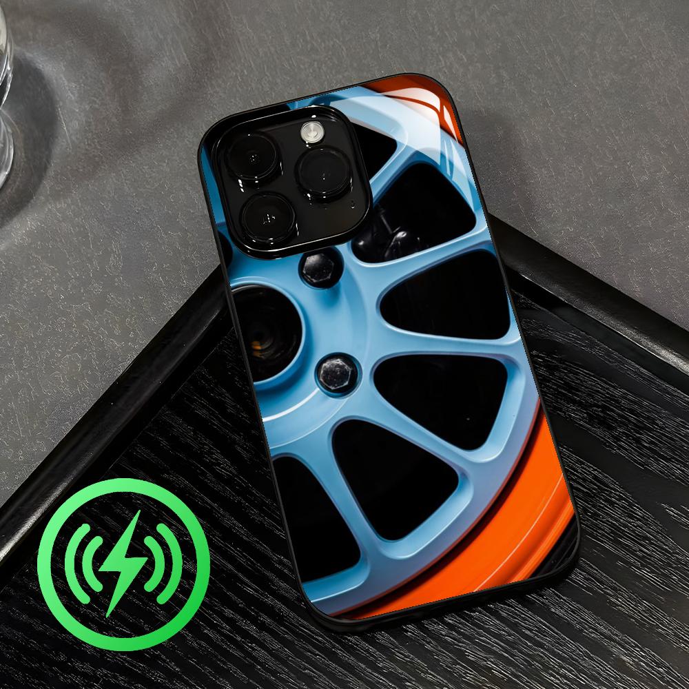 جراب هاتف زجاجي بتصميم سيارة ج - مراجعة Phone Cases Iphone 13 وسعره
