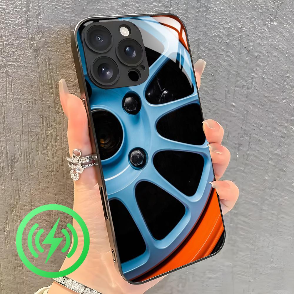 جراب هاتف زجاجي بتصميم سيارة ج - مراجعة Phone Cases Iphone 13 وسعره