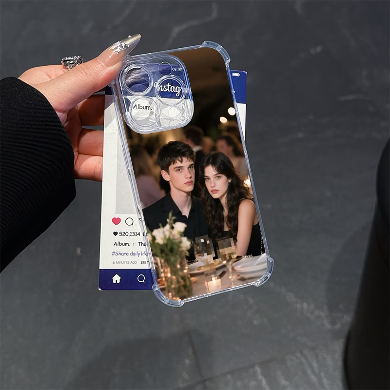 غطاء حماية شفاف مقاوم للصدمات  - مراجعة Phone Cases Personalised وسعره