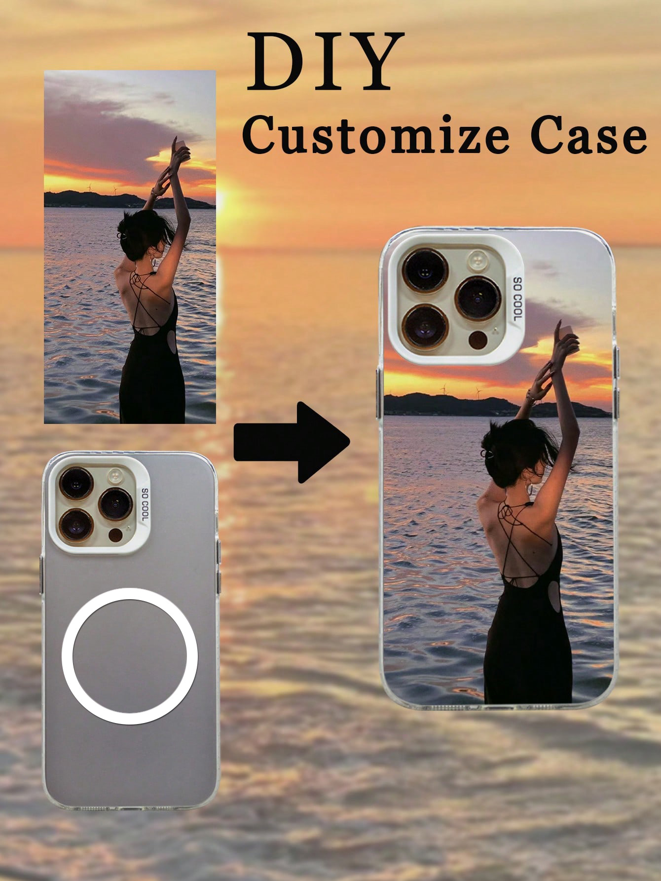 حافظة مغناطيسية للصور الشخصية  - مراجعة Phone Cases Personalised وسعره