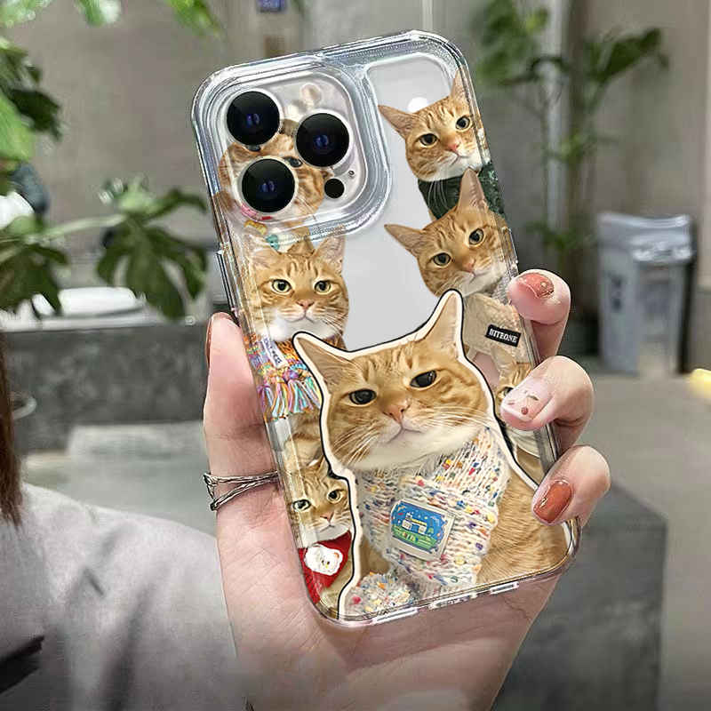 غطاء هاتف شفاف بتصميم قطة لطيف - مراجعة Phone Cases Clear وسعره