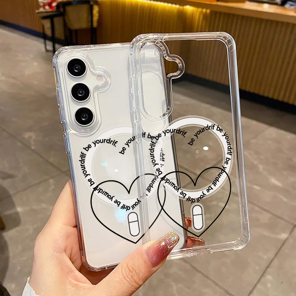 غطاء هاتف شفاف بتصميم قلب متوا - مراجعة Clear Magsafe Case وسعره