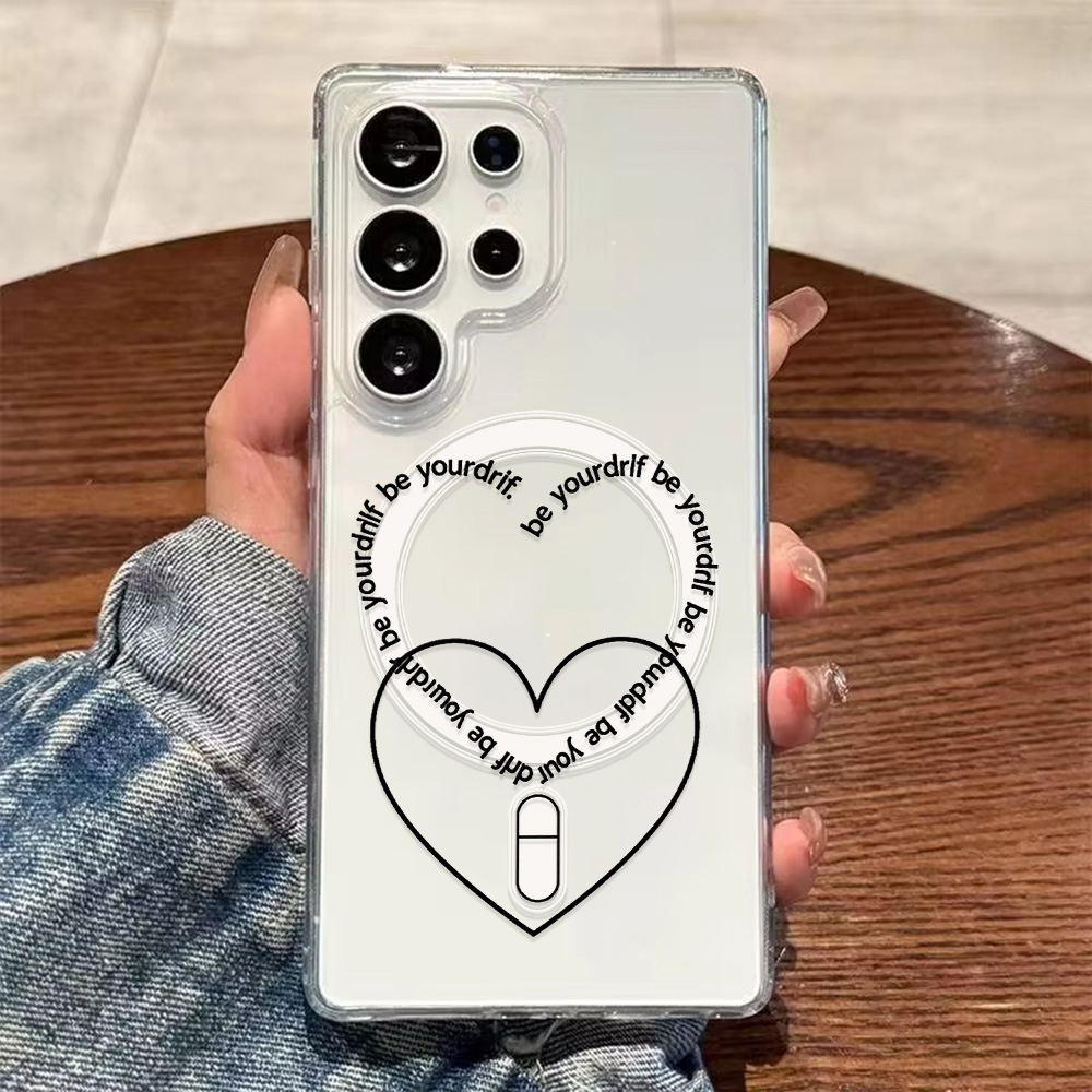 غطاء هاتف شفاف بتصميم قلب متوا - مراجعة Clear Magsafe Case وسعره