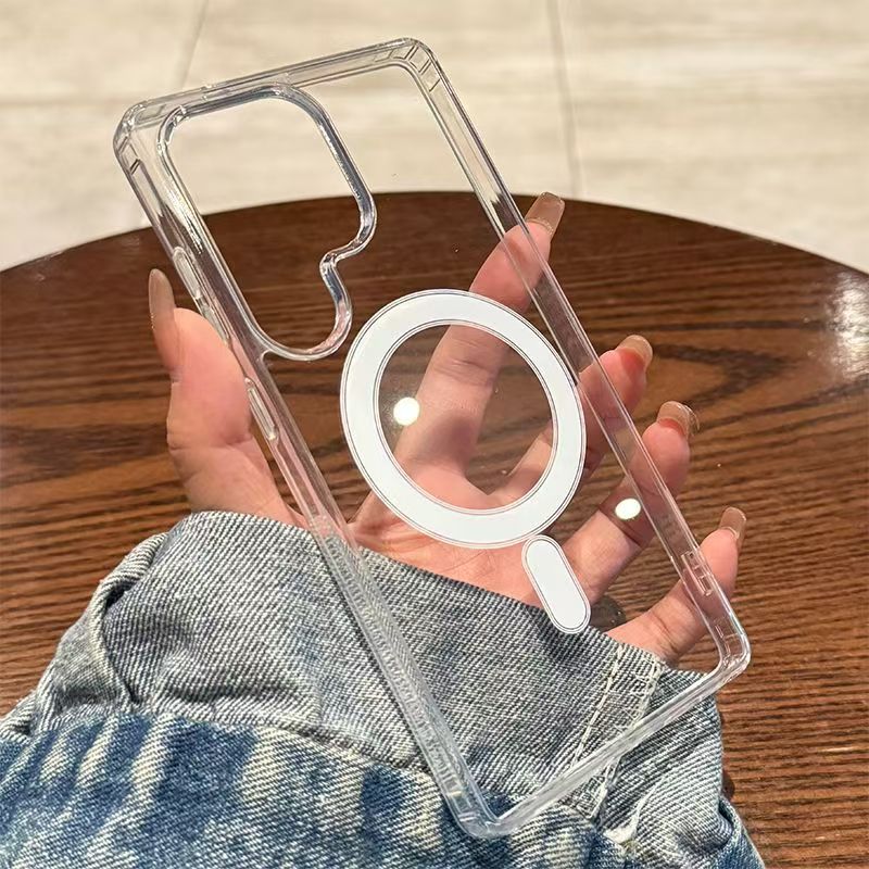 غطاء هاتف شفاف مغناطيسي متوافق - مراجعة Clear Magsafe Case وسعره
