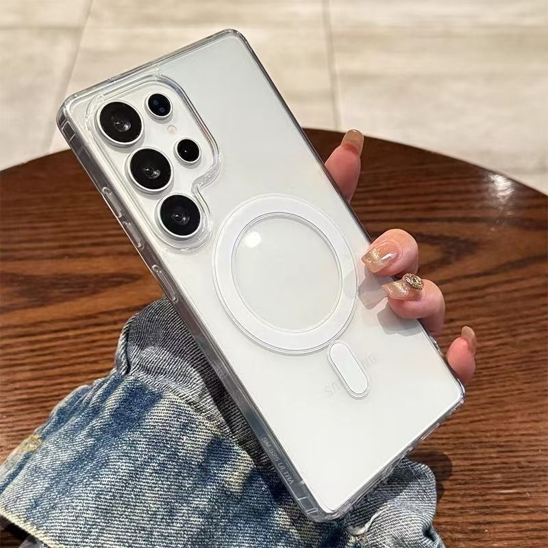 غطاء هاتف شفاف مغناطيسي متوافق - مراجعة Clear Magsafe Case وسعره