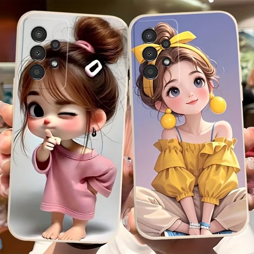 غطاء هاتف بتصميم فتاة كرتونية  - مراجعة Cute Cartoon Case وسعره