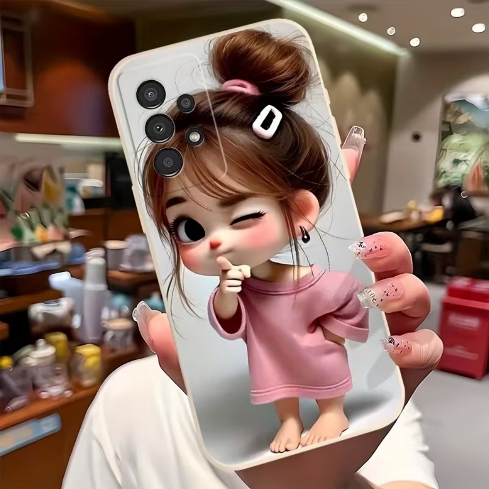 غطاء هاتف بتصميم فتاة كرتونية  - مراجعة Cute Cartoon Case وسعره