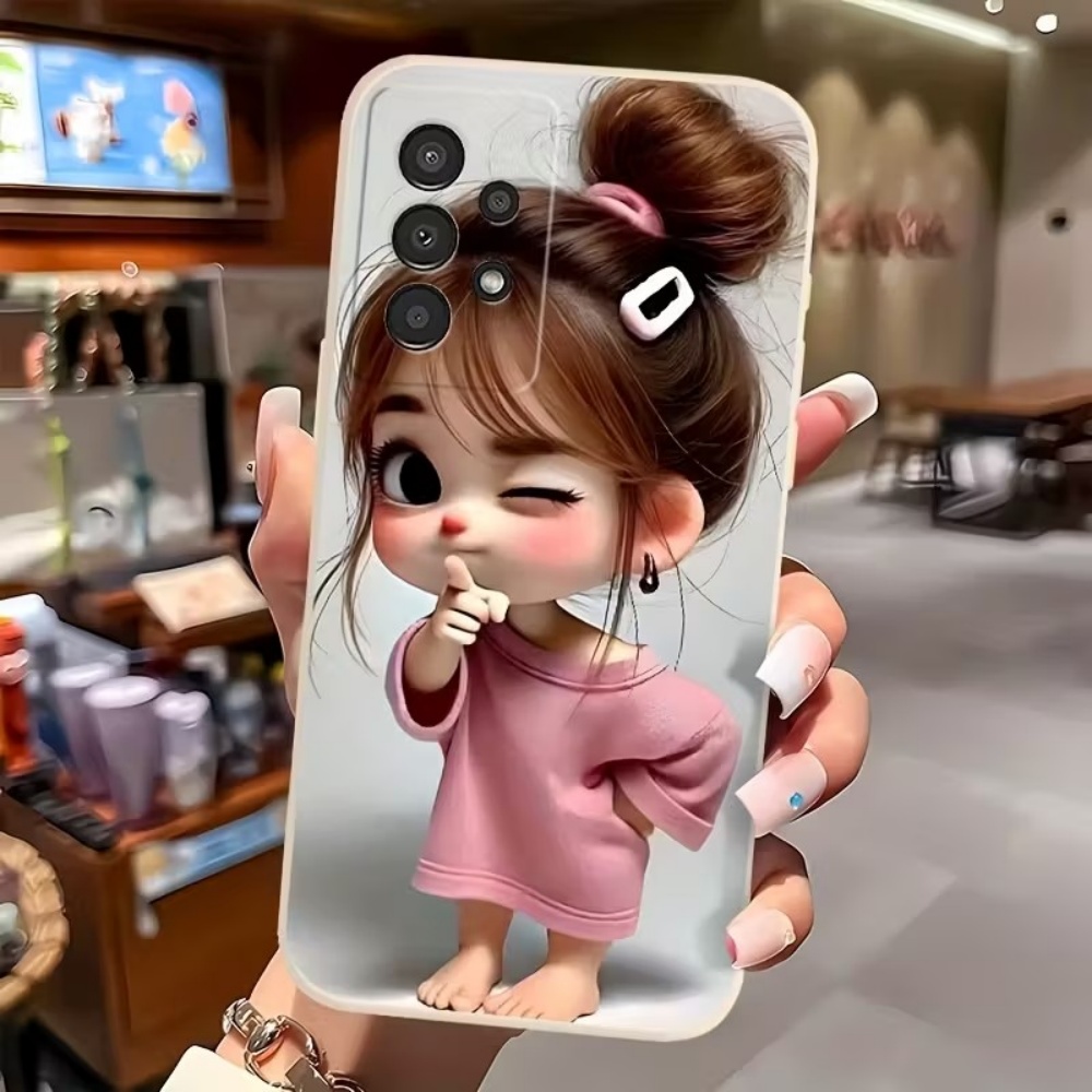 غطاء هاتف بتصميم فتاة كرتونية  - مراجعة Cute Cartoon Case وسعره