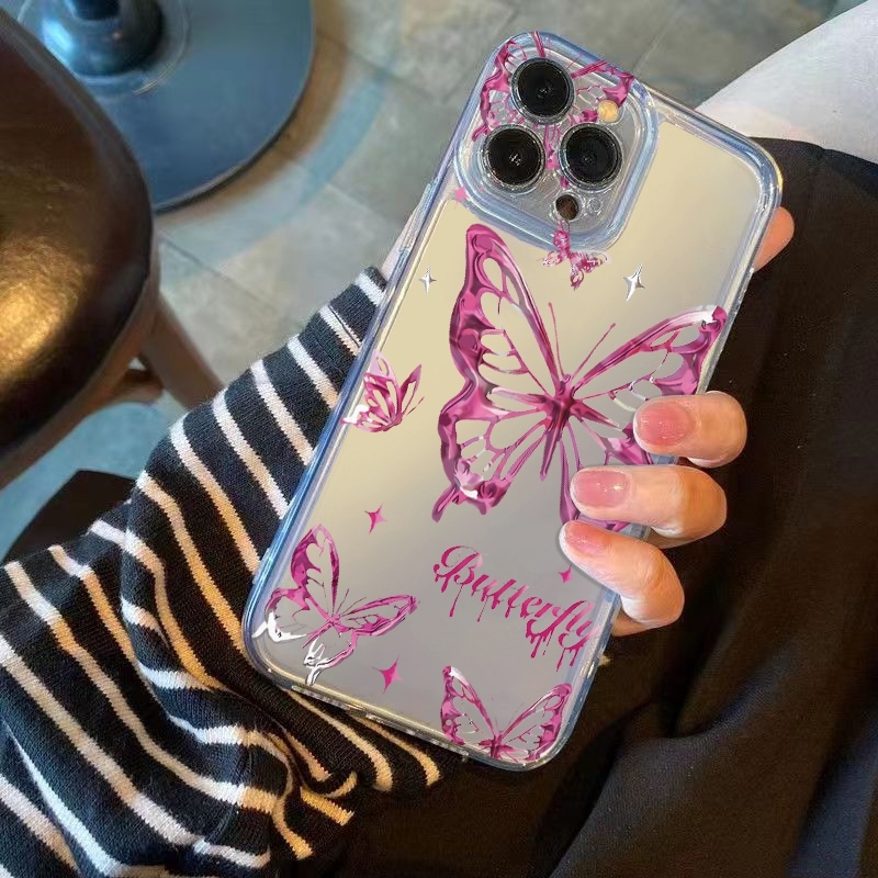 جراب هاتف Y2K بتصميم فراشة لام - مراجعة Phone Cases Transparent وسعره
